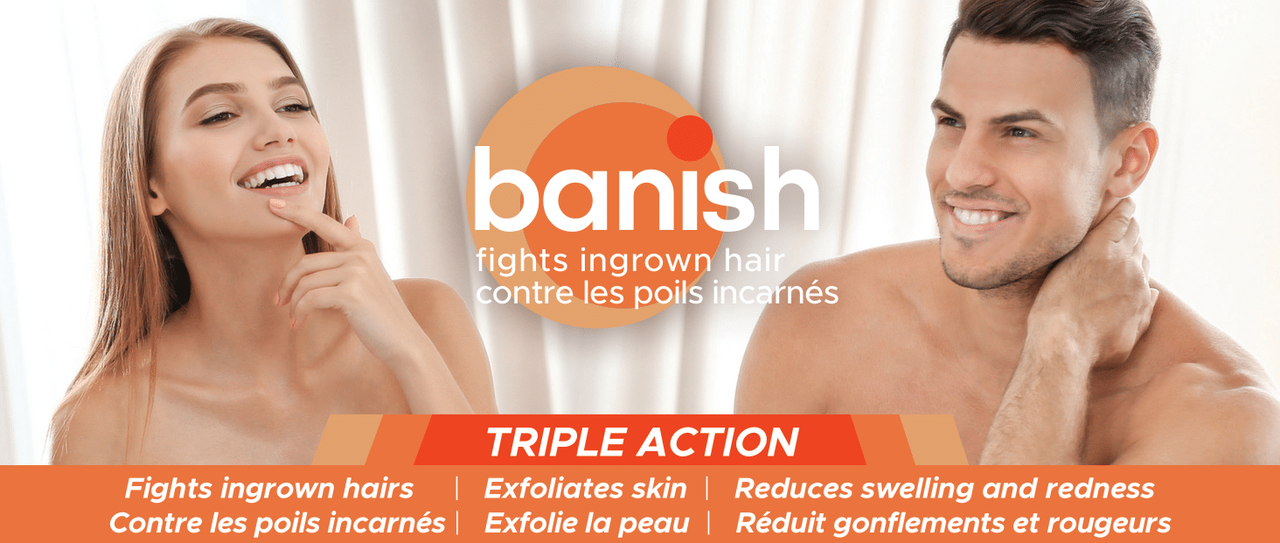 Banish Ingrown Hair , Banner
